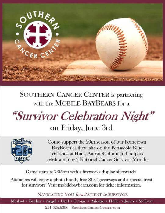 Bay Bears Survivor Celebration Night