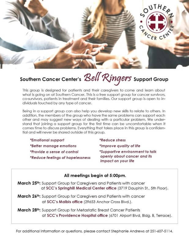 Bell Ringers Support Group March 2021