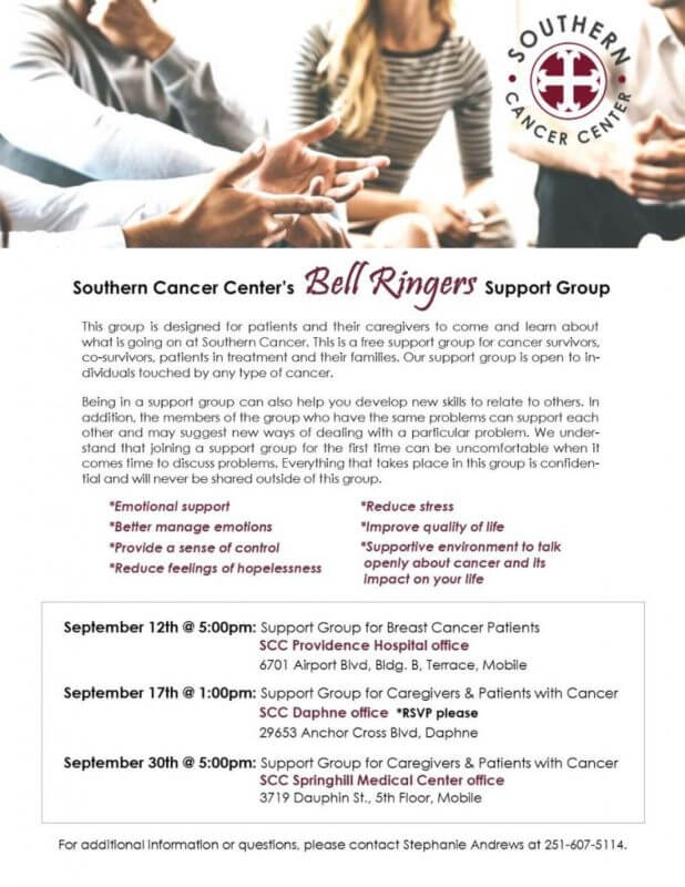 Bell Ringers Support Group September 2021