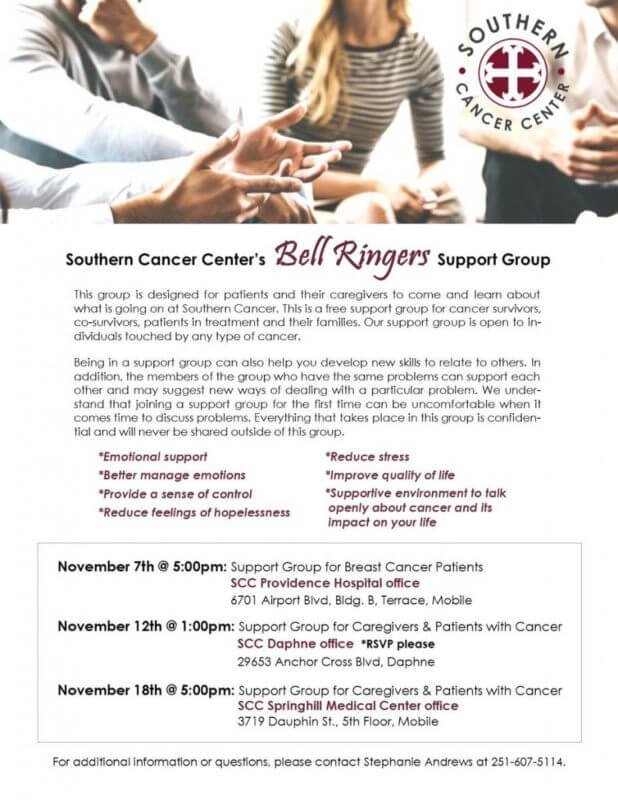 The poster of Bell Ringers Support Group November 2021