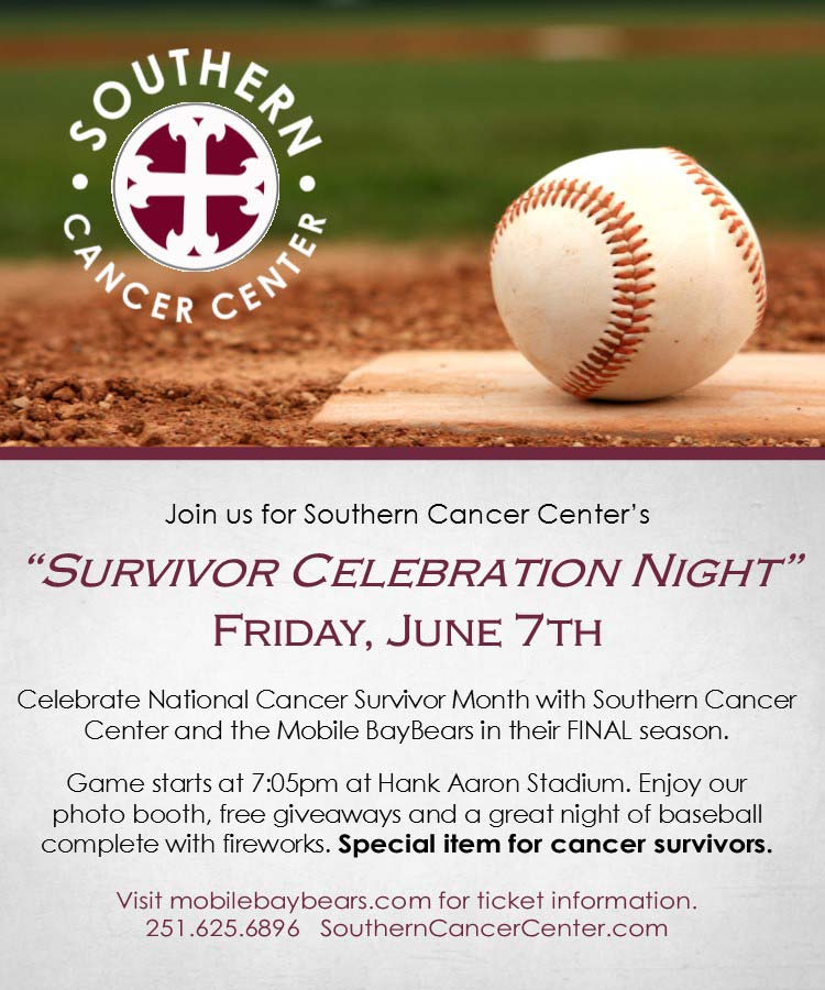 Survivor celebration Night banner