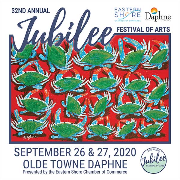 32nd Annual Jubilee Festival of Arts! Southern Cancer Center invitation 