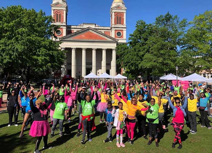 Sista Strut Breast Cancer Walk event