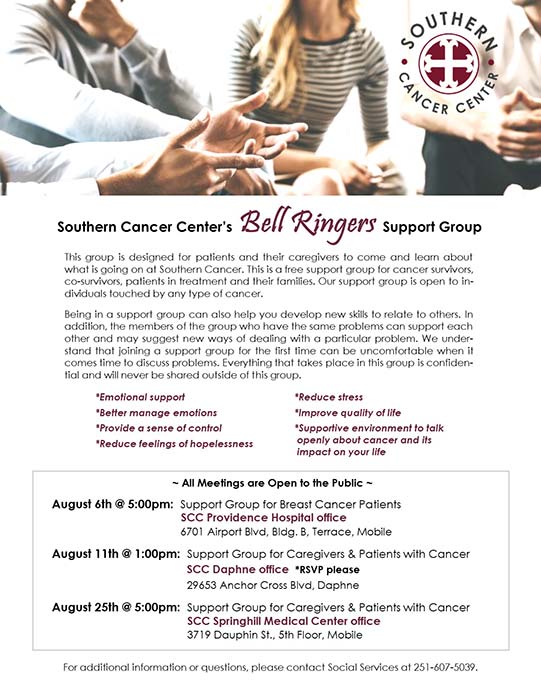 August 2020 bell ringers flyer