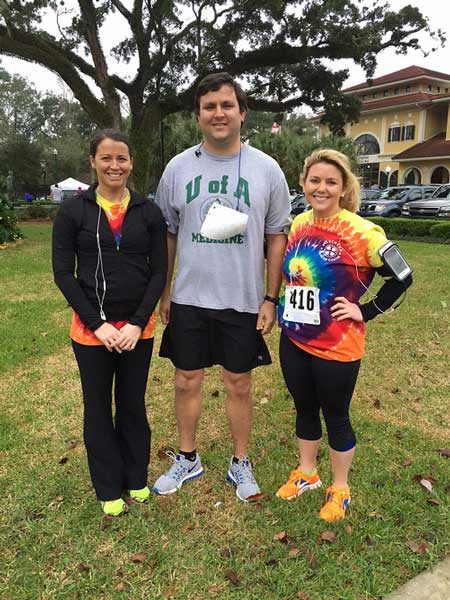 Brittney Carden, Dr. Curry McEvoy and Skyler Sherrell