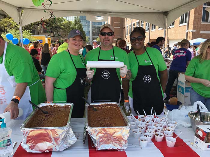 The Society Chili Cook-Off for National Doctor’s Day.