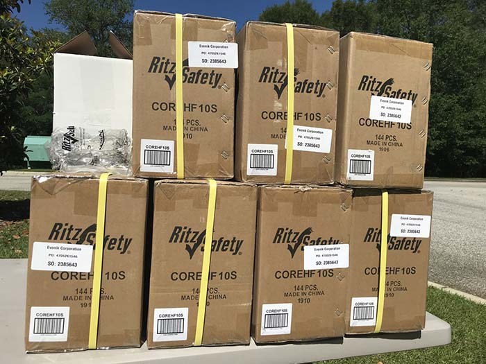 Ritz Safety Stickered Boxes