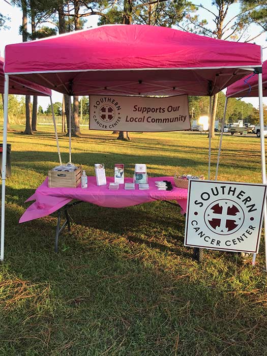 Southern Cancer Center booth