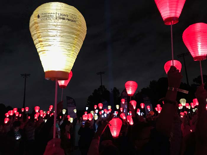 SCC was a proud sponsor of the Leukemia & Lymphoma Society’s annual “Light the Night” walk