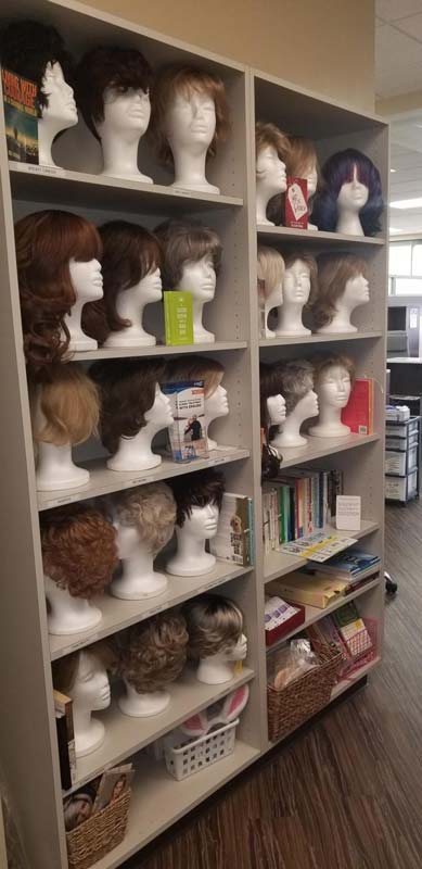 Collection of wigs
