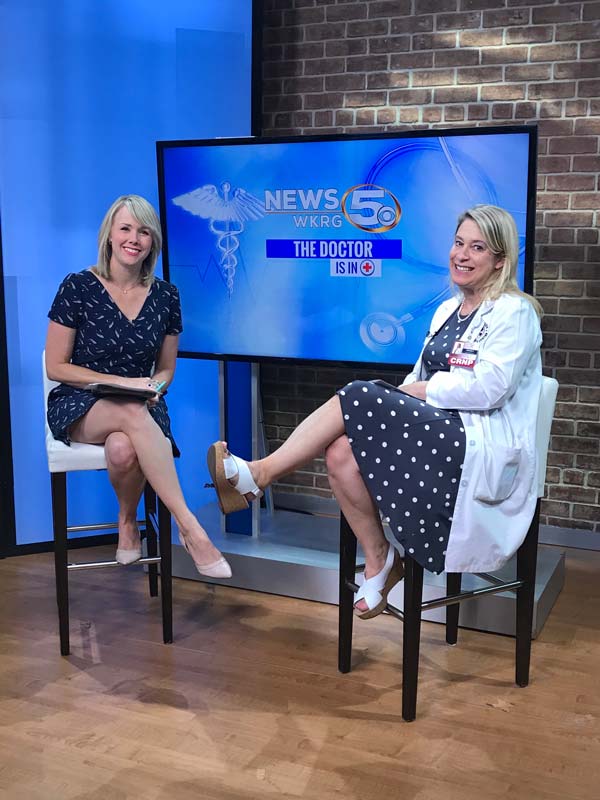 The Michelle Sanford joined WKRG News 5 with smile at Mobile.AL The Michelle Sanford joined WKRG News 5 with smile at Mobile.AL