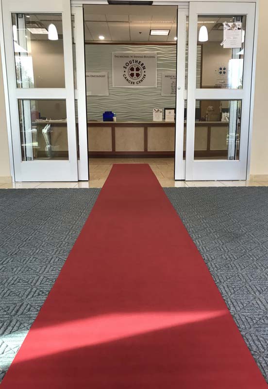 Red carpet from bems