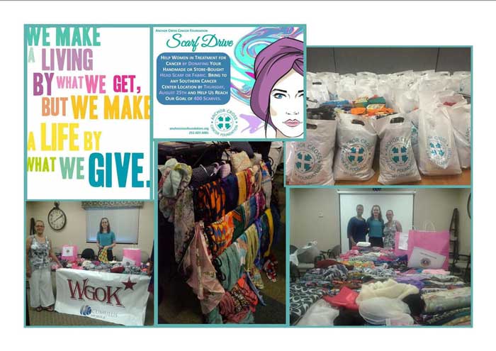 Scarf drive with southern cancer center